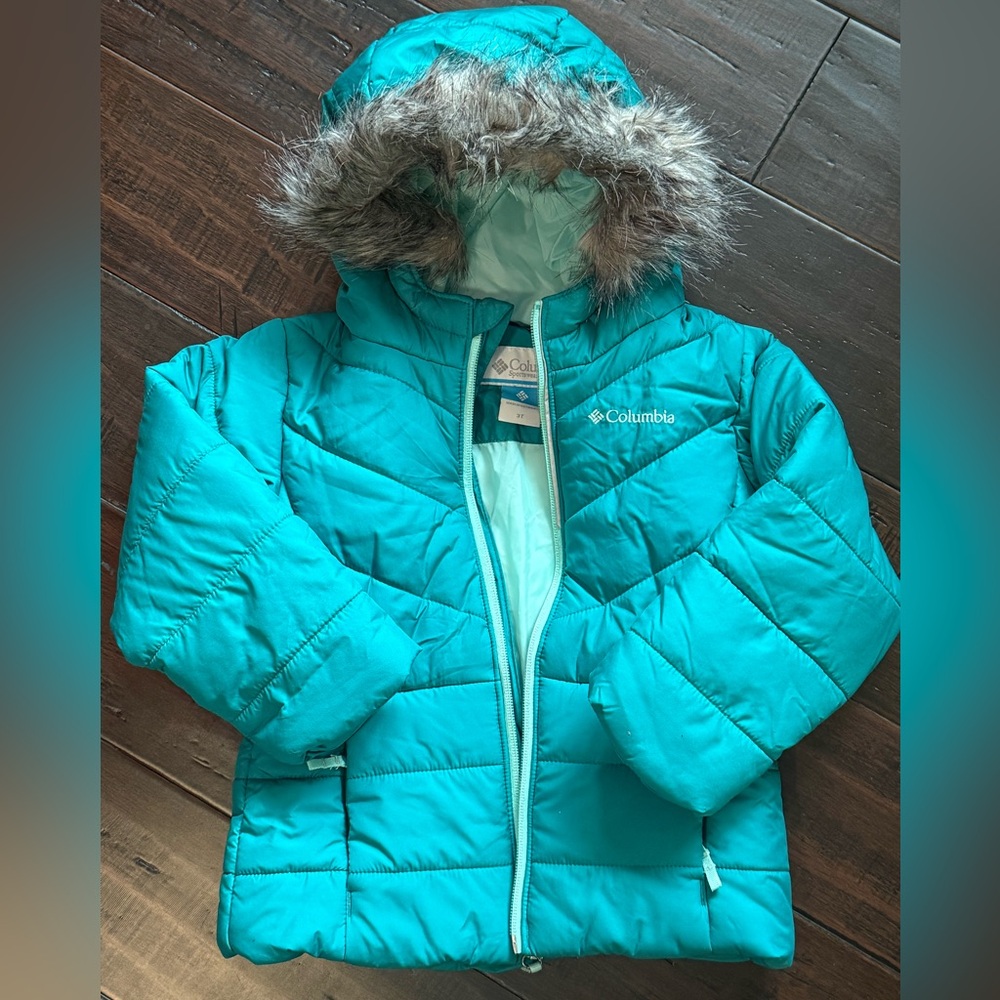 Columbia Turquoise Jacket